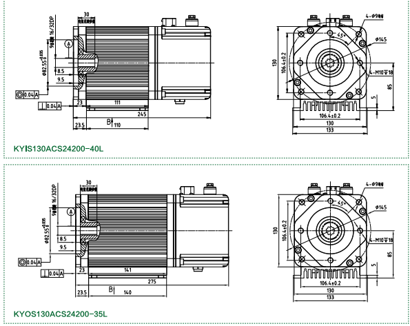 integrated servo motor systems integrated servo motor systems