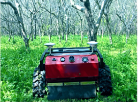 Keya servo motors are used in lawnmower robots