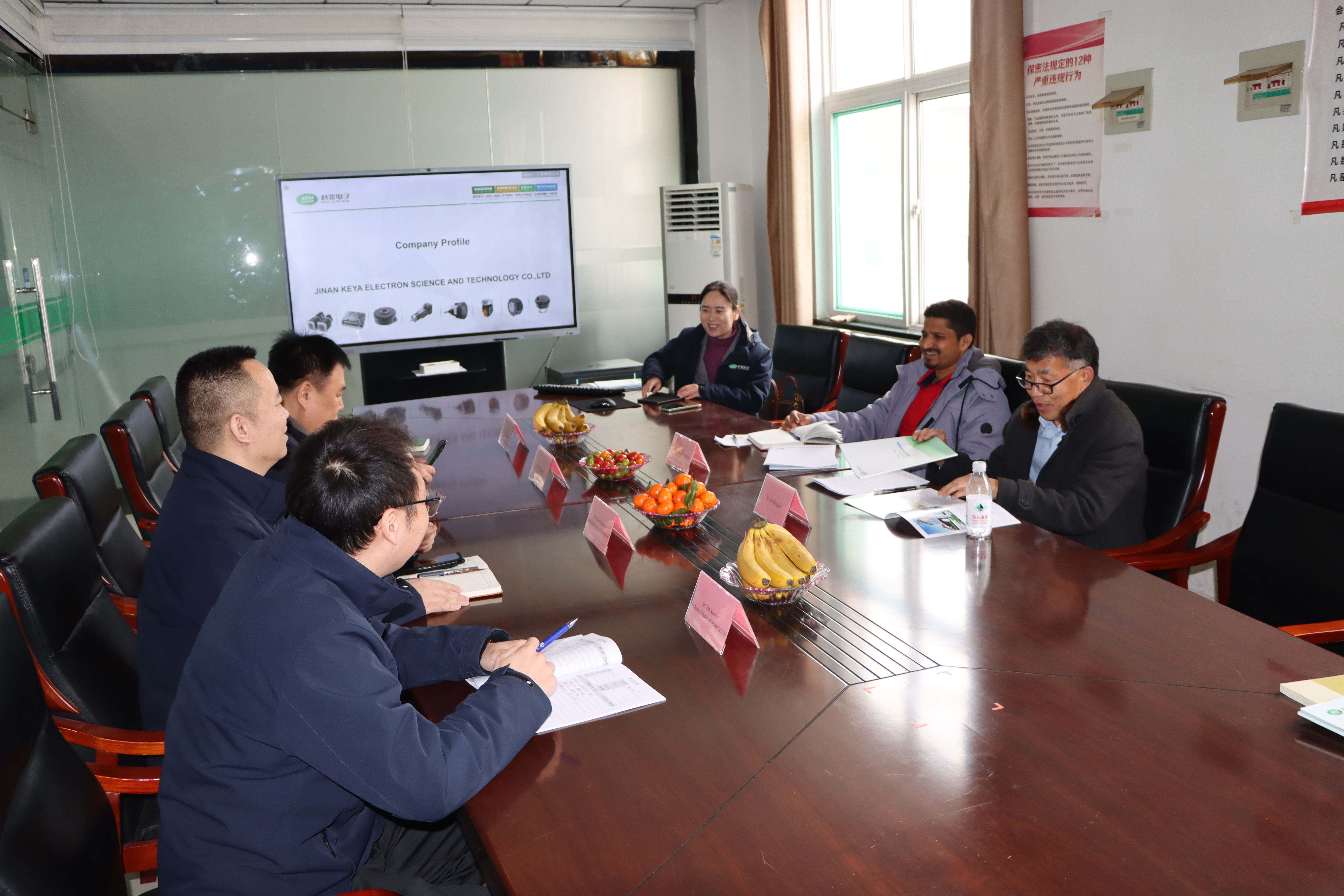 Indian tractor manufacturer visited Keya