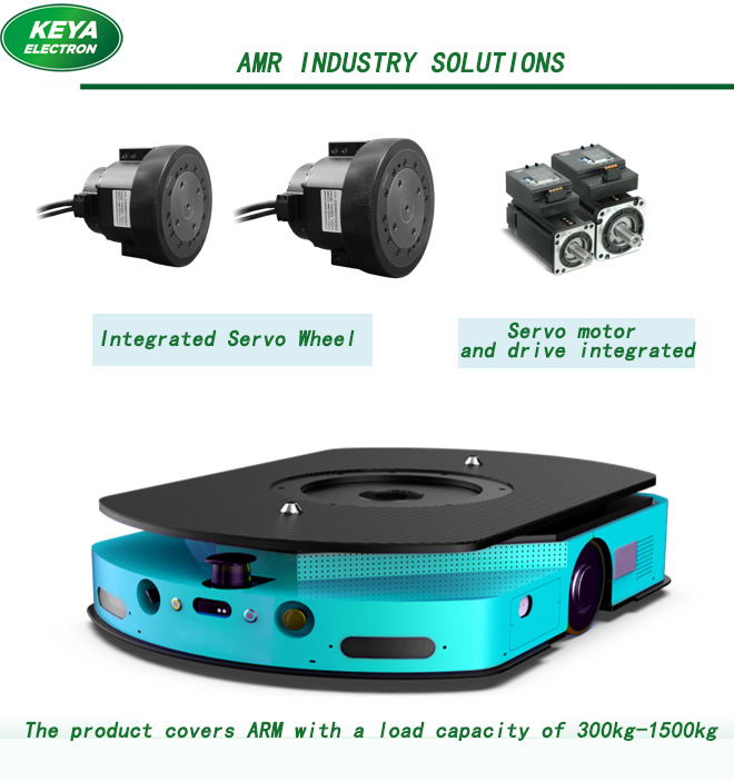 Keya Integrated Servo Wheel: High-Performance Drive Solution for AGV/AMR Applications
